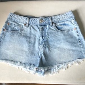Forever21 Mid-Waist Denim Shorts